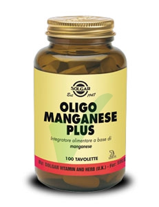 Solgar Oligo Manganese Plus Integratore