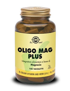 Solgar Oligo Mag Plus Integratore 100 Tavolet