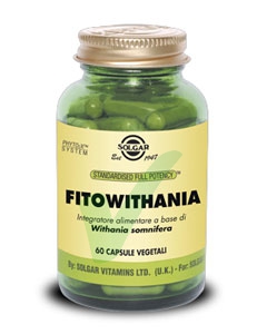 Solgar FitoWithania Integratore 60 Capsule