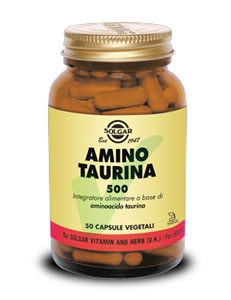 Solgar Amino Taurina Integratore 50 Capsule