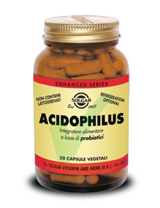 Solgar Acidophilus Integratore 50 Capsule