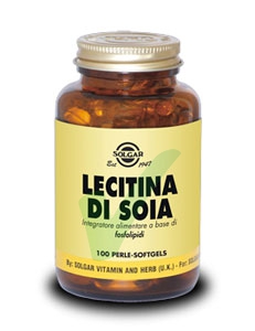 Solgar Lecitina di Soia Integratore 100 Perle