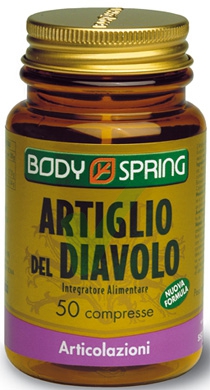 Body Spring Integratore Alimentare Artiglio del Diavolo 50 Capsule