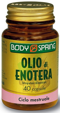 Body Spring Integratore Alimentare Olio di Enotera 40 Capsule