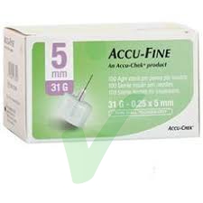 Roche Diabetes Care Italy Accu fine Ago G31 5mm 100pz