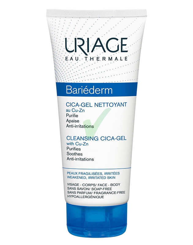 Uriage Linea Trattamenti di Riparazione Barieder Cica-Gel Detergente 200 ml