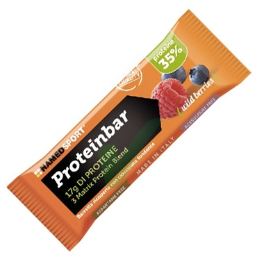 Named Linea Benessere ed Energia ProteinBar 1 Barretta 50 g Wild Berries