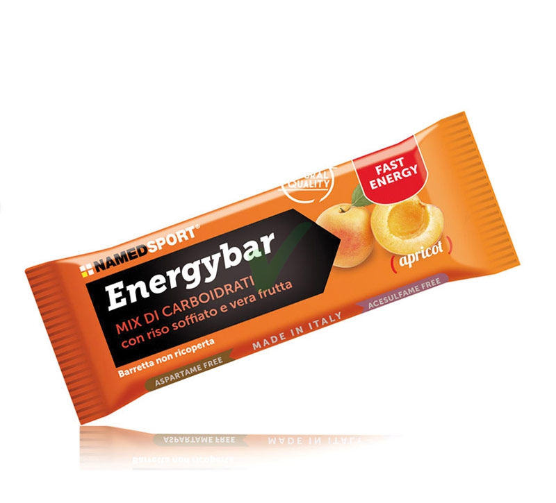 Named Sport Linea Sportivi Total Energybar Barretta Integratore 35 g Albicocca