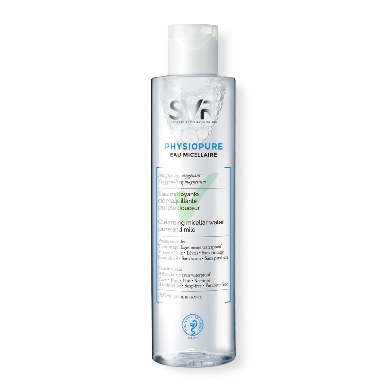 SVR Linea Physiopure Acqua Micellare Delicata con Magnesio Ossigenante 200 ml