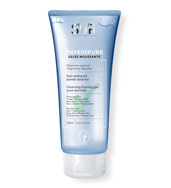 SVR Linea Physiopure Gel Mousse Detergente con Magnesio Ossigenante 200 ml