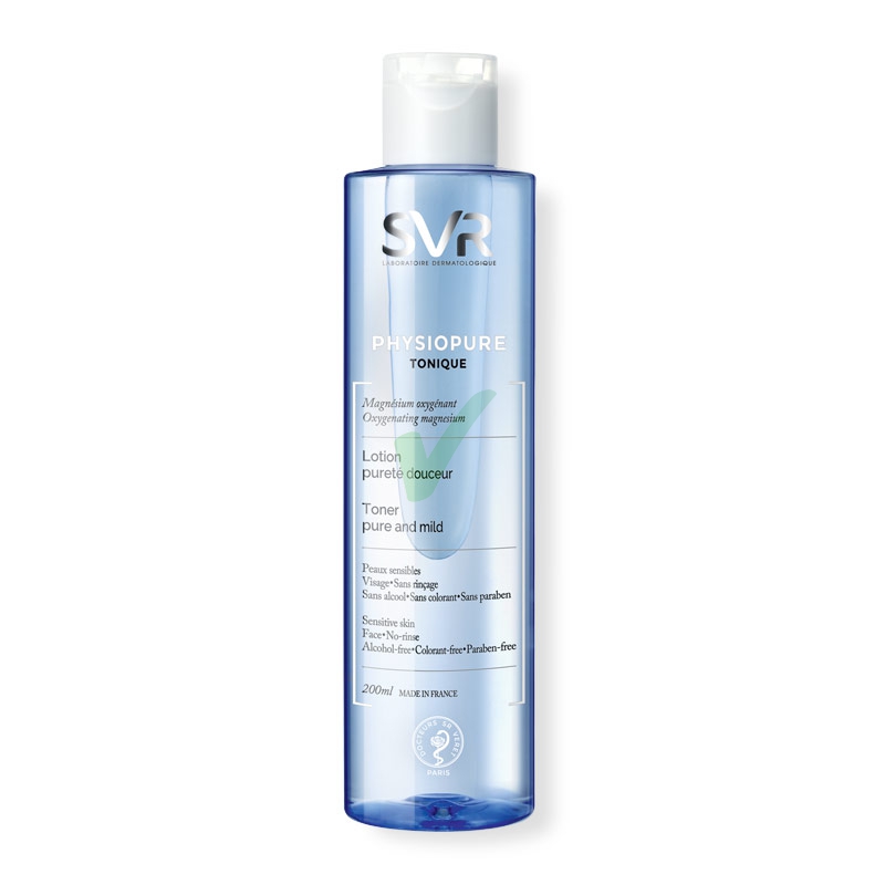 SVR Linea Physiopure Tonico Lozione Delicata con Magnesio Ossigenante 200 ml