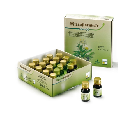 Named Linea Benessere Energia Microflorana-F DIRECT-10 Integrator 20 Flaconcini