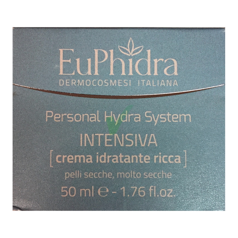 EuPhidra Linea Personal Hydra System Intensiva Crema Viso Idratante Ricca 50 ml