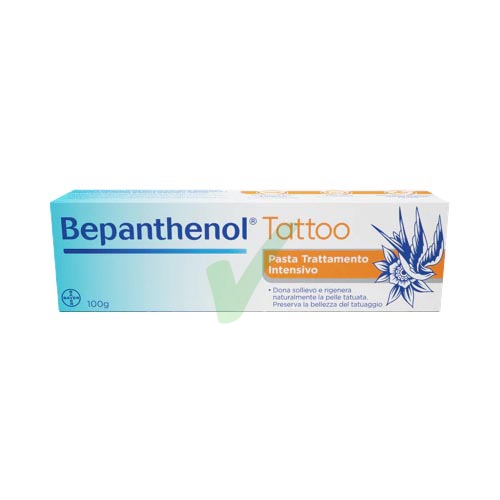 Bepanthenol Linea Protezione Pelle Tattoo Pasta Protettiva Lenitiva 100 ml