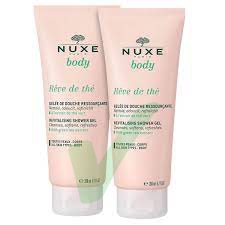 Nuxe Linea Reve de Th Gel Doccia Rigenerante Donna Confezione Doppia 200+200 ml