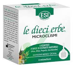 Esi Le Dieci Erbe Microclismi 6pz