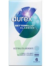 Durex Settebello Classico 6 Profilattici
