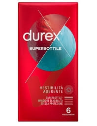 Durex Supersottile Aderente 6 Profilattici